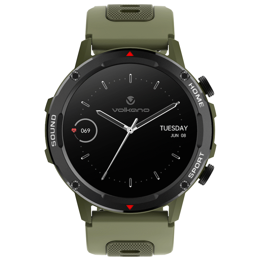 Volkano Power Series Smart Watch - Green - Image 2