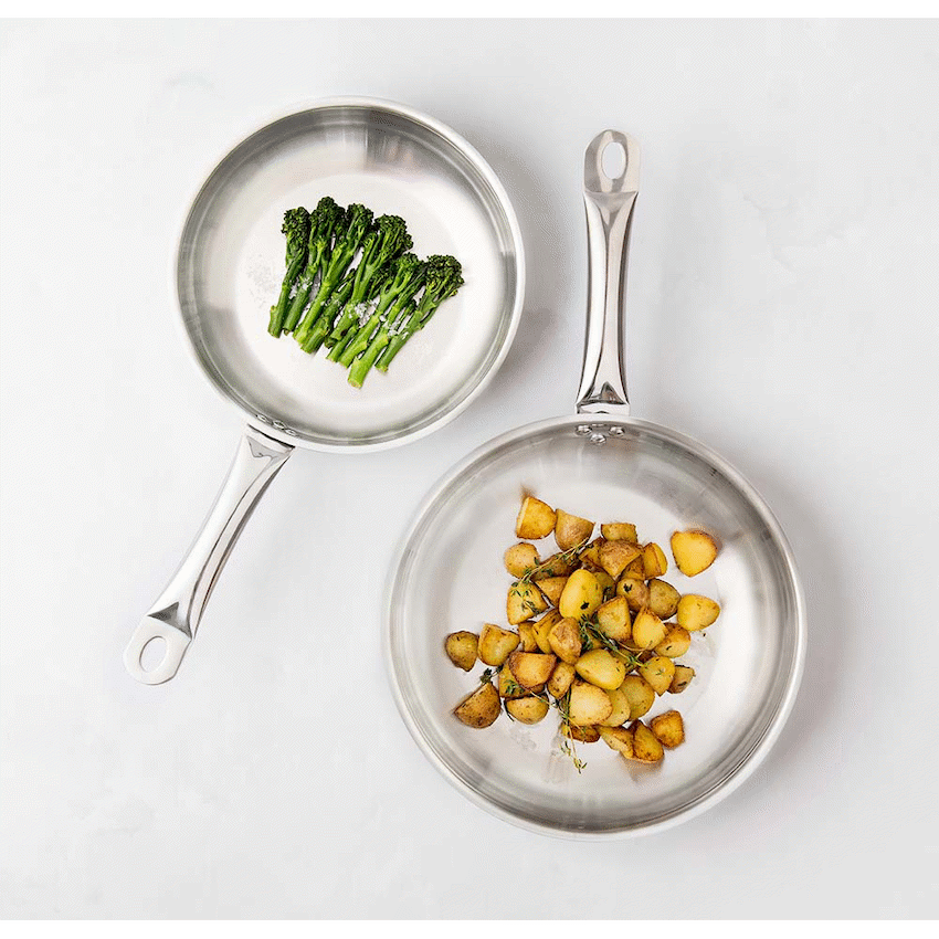 Legend Prof Chef 24cm Stainless Steel Frying Pan - Image 3