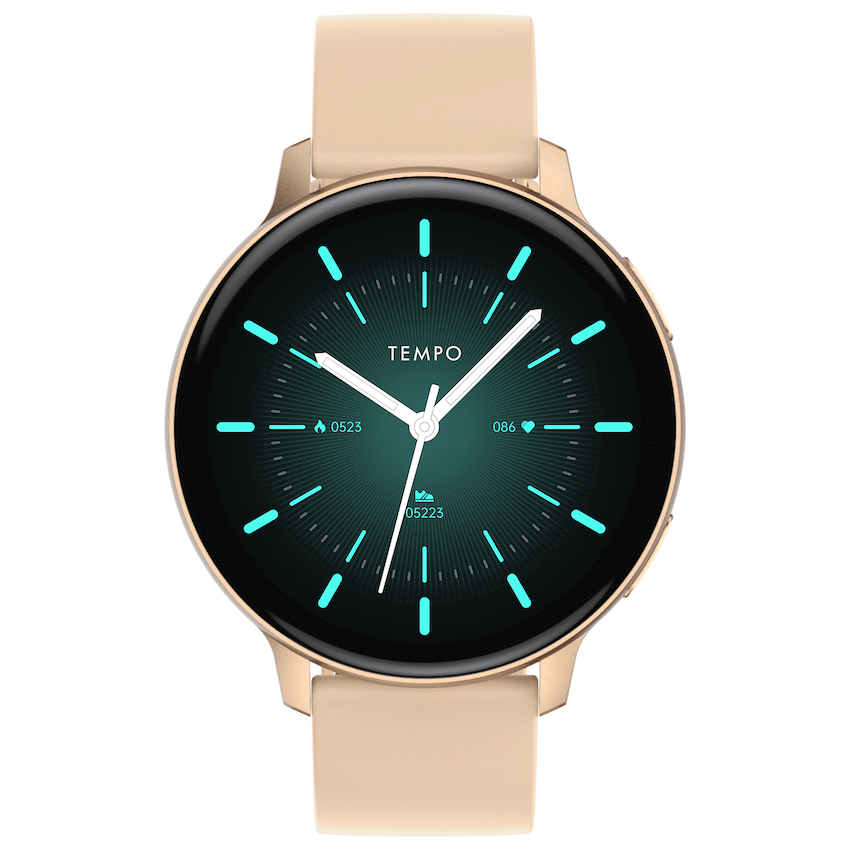 Tempo Pulse Round Smart Watch Nude - Image 3