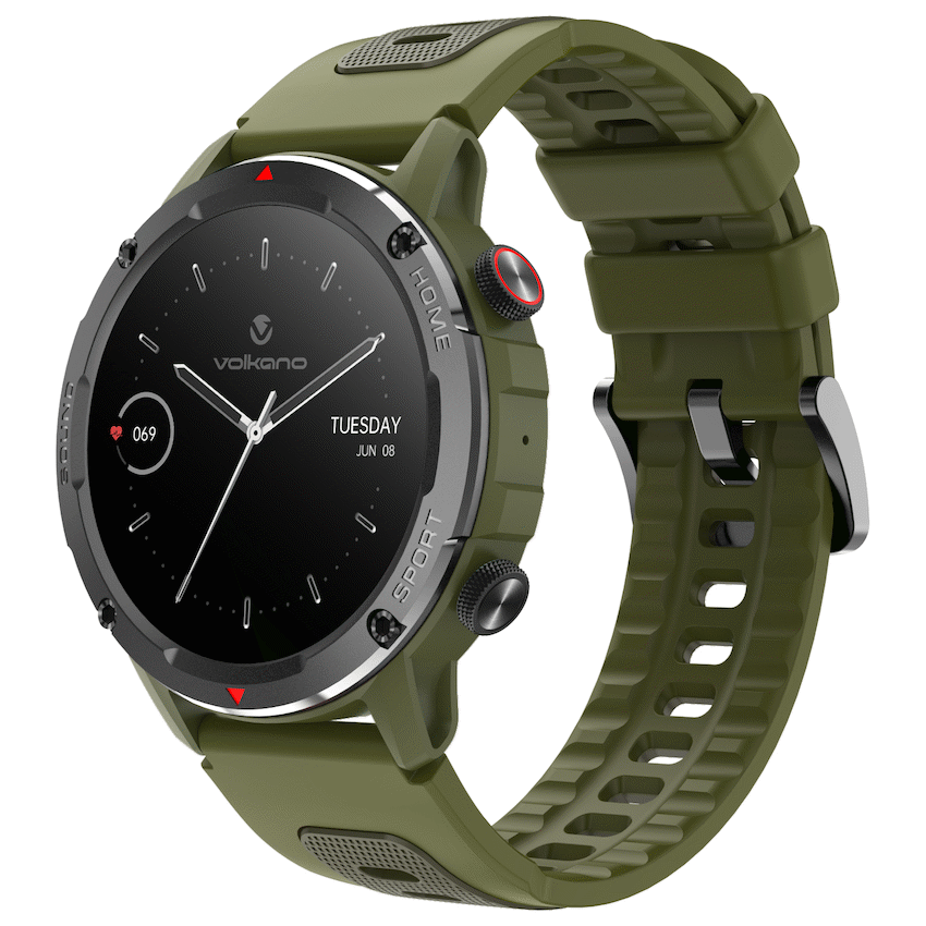 Volkano Power Series Smart Watch - Green - Image 4