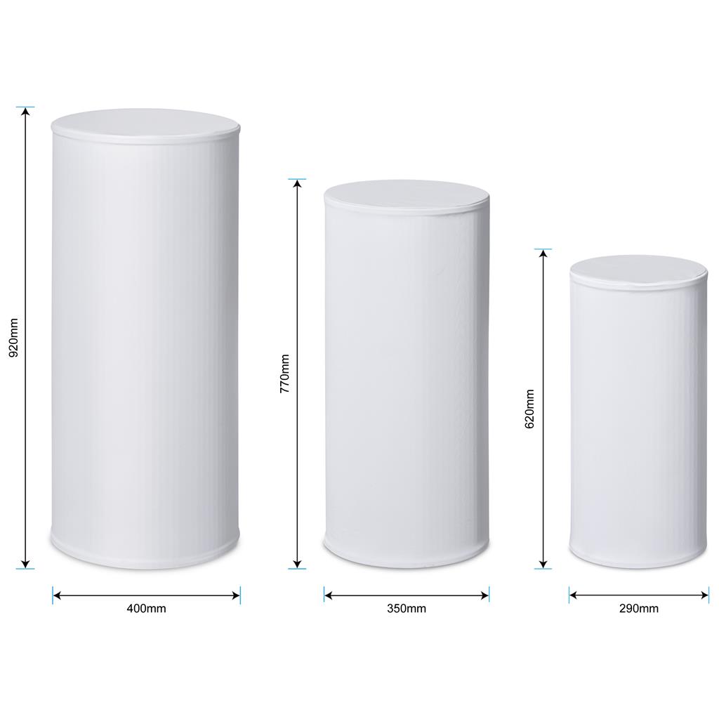Pedestal Tables Skin (3PCS/Set) (Excludes Hardware) - Image 2