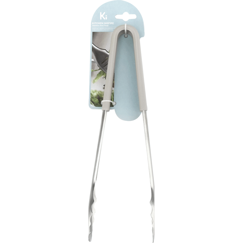 Kitchen Inspire Tongs St/St - Image 2
